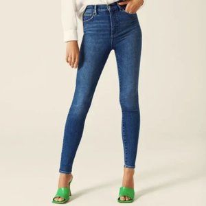 Never Worn Denim Forum Lola Skinny TAGS ON* Size 25